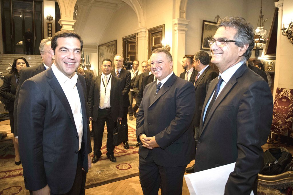 Συνάντηση με τους Προέδρους των Ελληνικών Κοινοτήτων Καΐρου και Αλεξάνδρειας