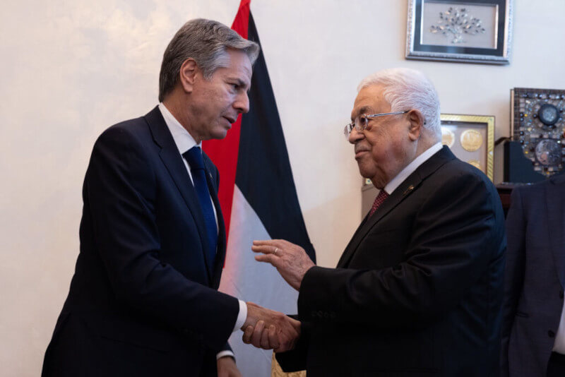 Secretary of State Antony J. Blinken met with Mahmoud Abbas